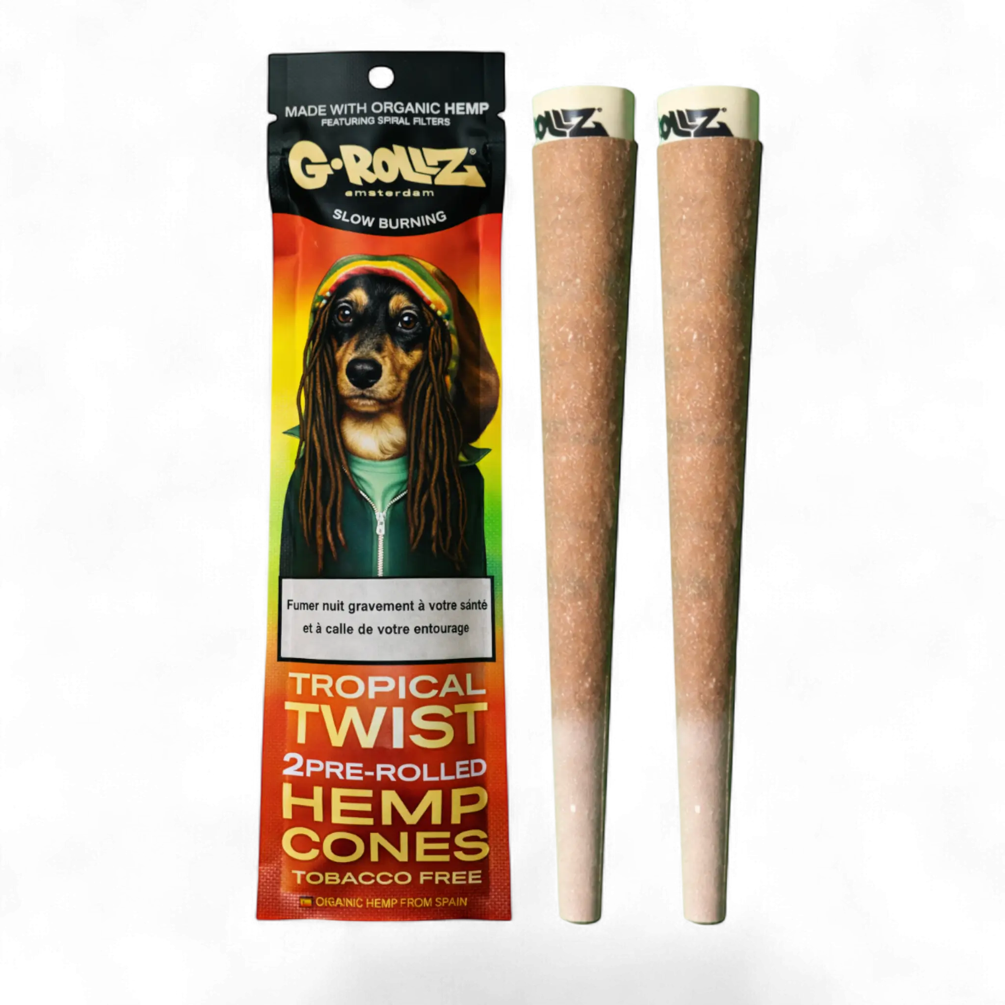 Pré-rolls G-Rollz Tropical x2