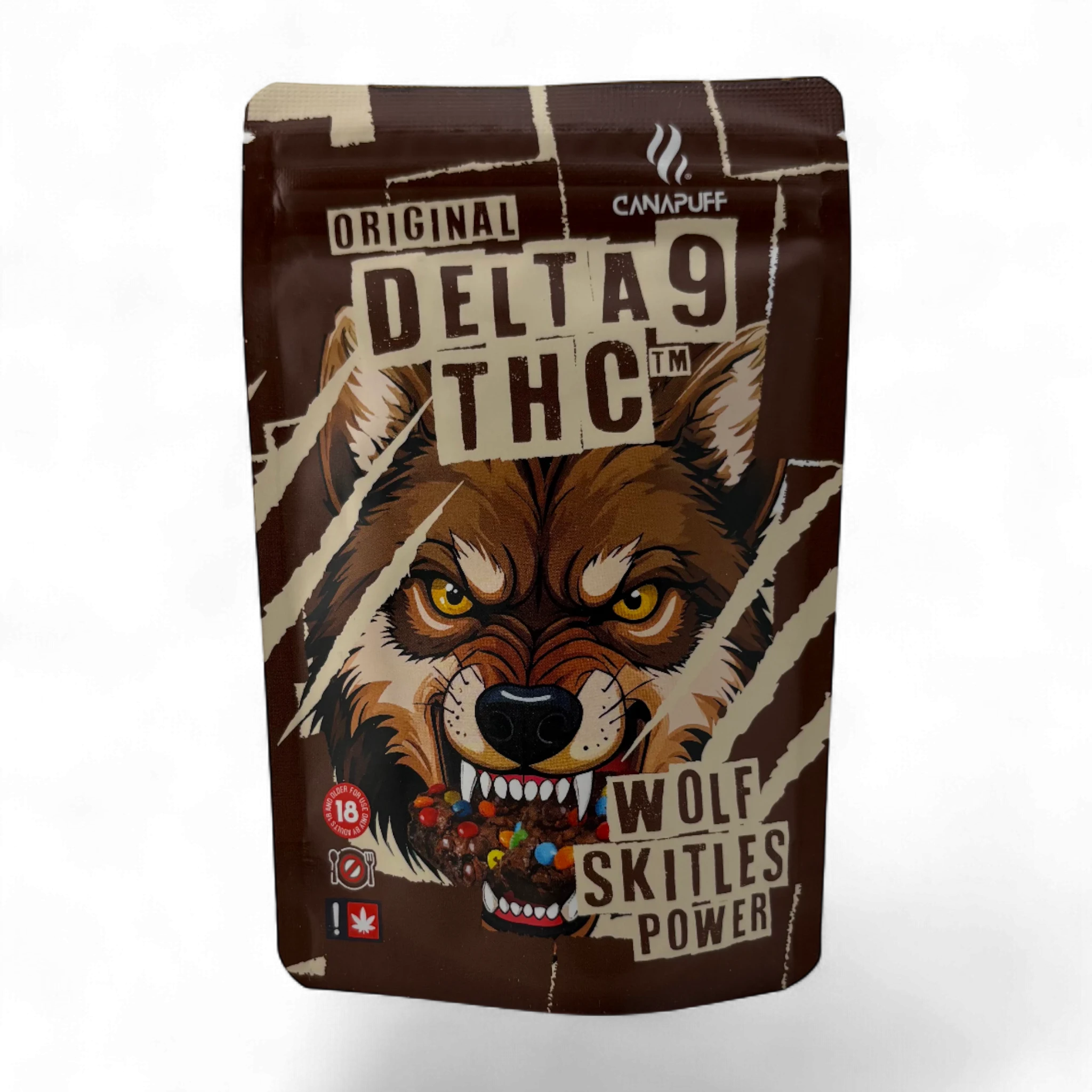 Brownie Topping Skittles 150mgTHC